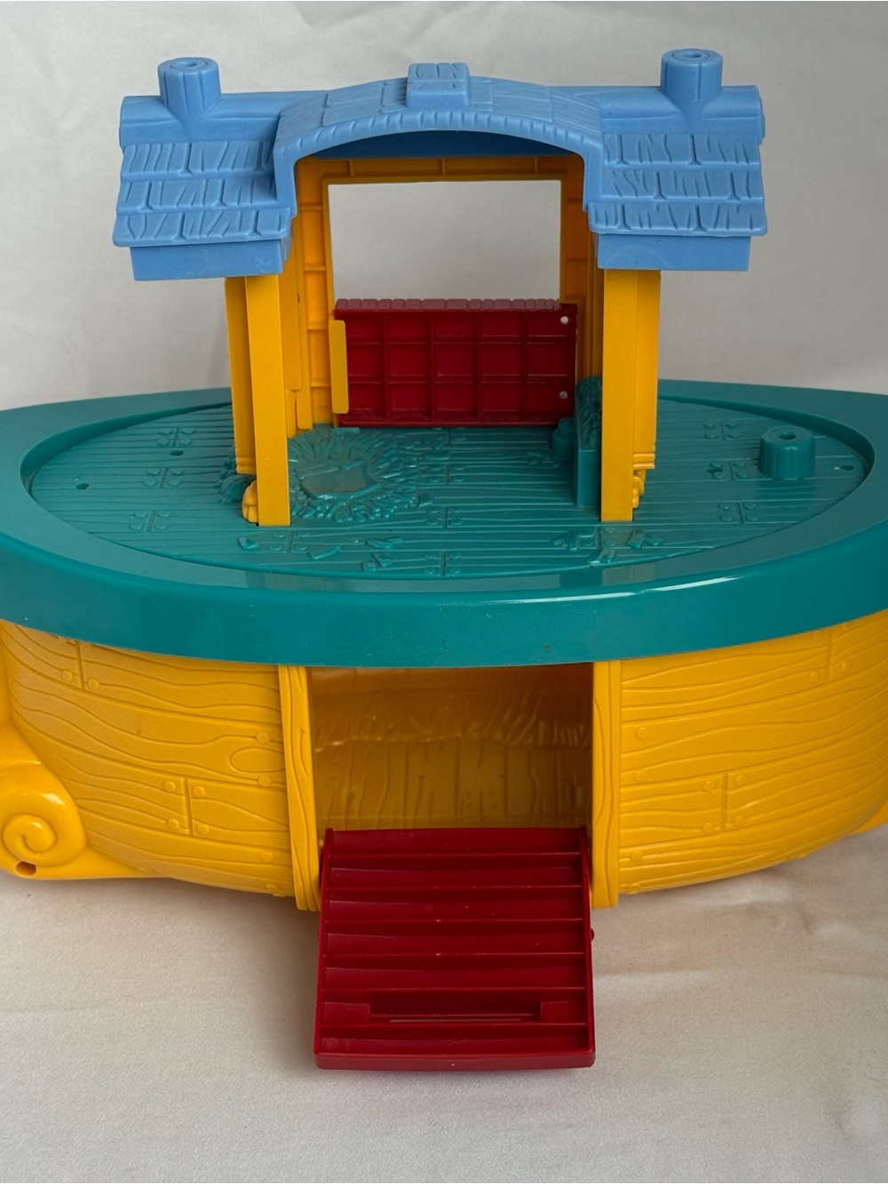 2005 Fisher-Price Little People Noah's Ark Playset with 3 Animal Figures READ DE - Picture 8 of 15